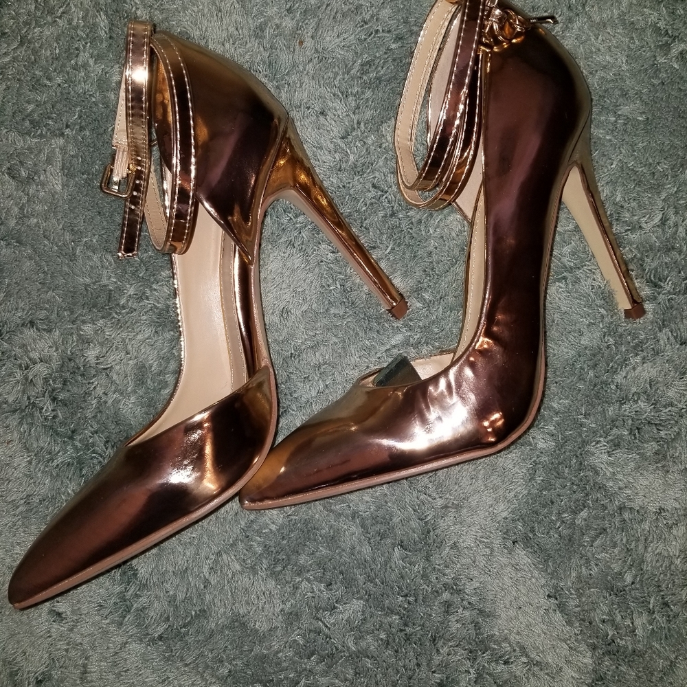 AUDRI PUMPColor: ROSEGOLD - Picture 6 of 12